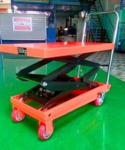 Xe nâng mặt bàn 350kg Ssangyong nâng cao 1m3